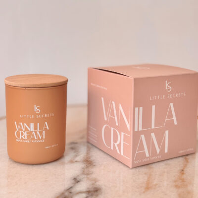 Little Secrets – Vanilla Cream Skin Moisturizing Candle