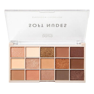 MUA 15 Shade Eyeshadow Palette – Soft Nudes