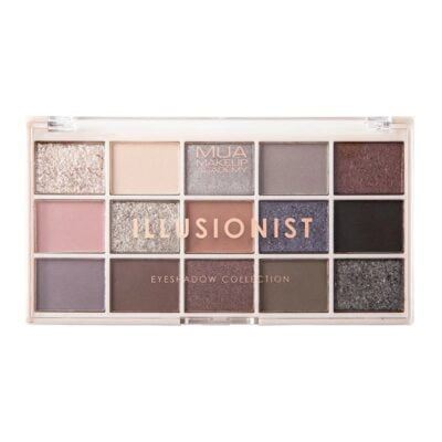 MUA 15 Shade Eyeshadow Palette -Illusionist