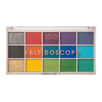 MUA 15 Shade Eyeshadow Palette – Kaleidoscope