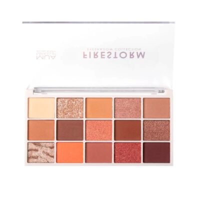 MUA 15 Shade Eyeshadow Palette  – Firestorm