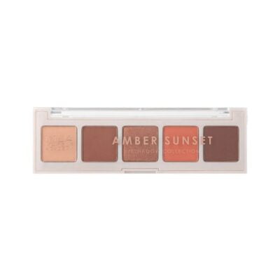 MUA 5 Shade Eyeshadow Palette  – Amber Sunset