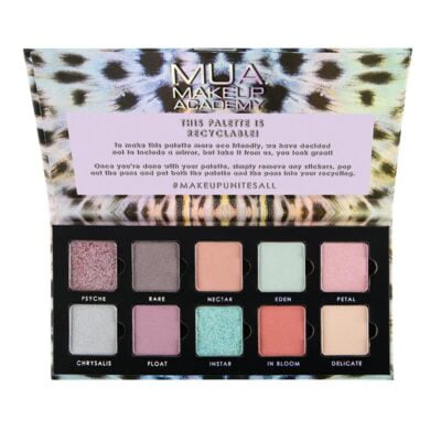 MUA 10 Shade Eyeshadow Palette – Metamorphosis