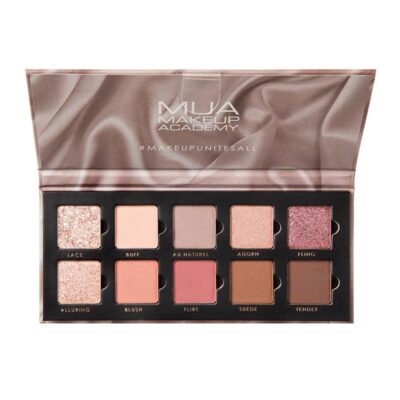 MUA 10 Shade Eye Palette – Silk Nudes