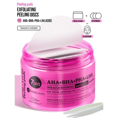 7DAYS MB Pads Refining AHA+BHA+PHA+LHA
