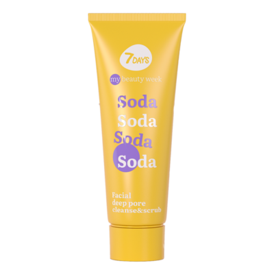 7DAYS – Korean Face Peeling Soda – Vitamin C
